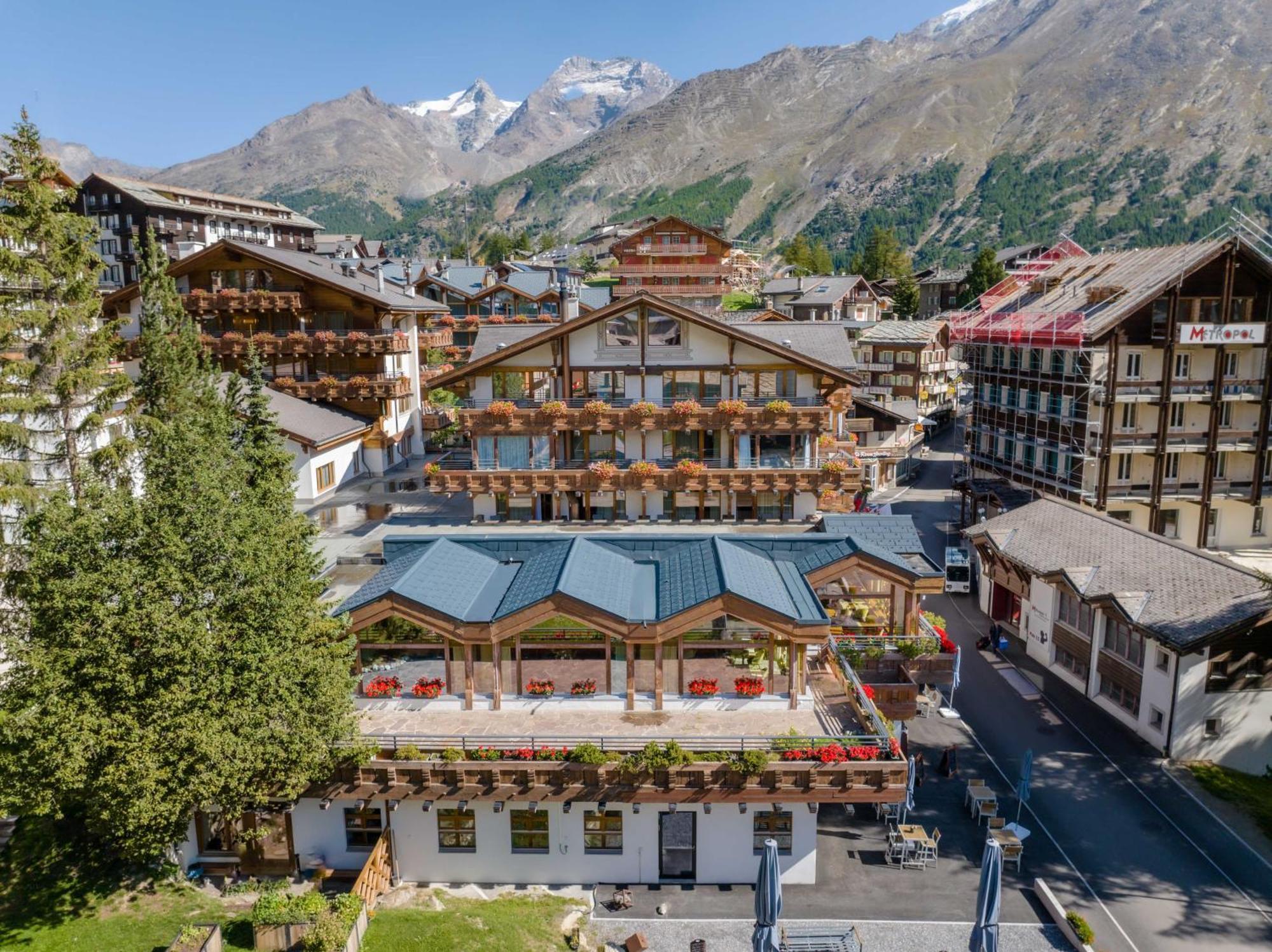 Walliserhof Grand-Hotel & Spa Relais & Chateaux Saas-Fee Luaran gambar